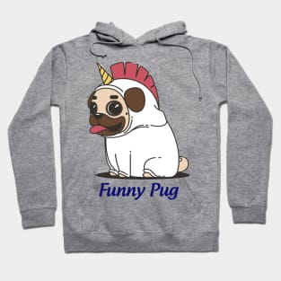 funny pug Hoodie